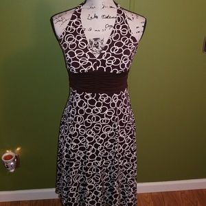 Speechless Brown Halter Dress